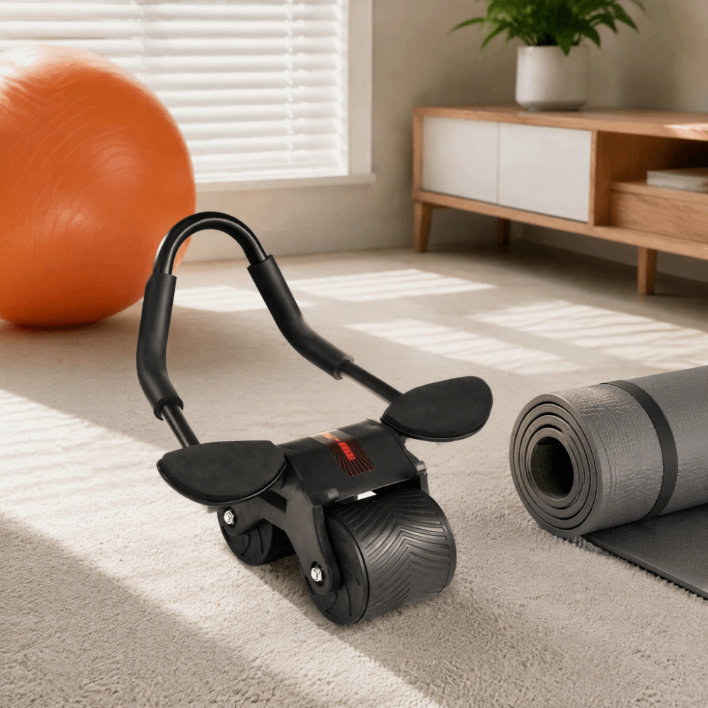 Ab Roller Wheel With Elbow Support - Automatyczny wózek do ćwiczeń mięśni brzucha
