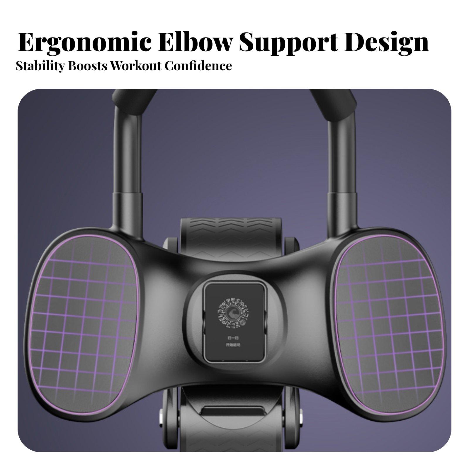 Rolka do ćwiczeń mięśni brzuch – Ab Roller Wheel With Elbow Support recenzja i cena