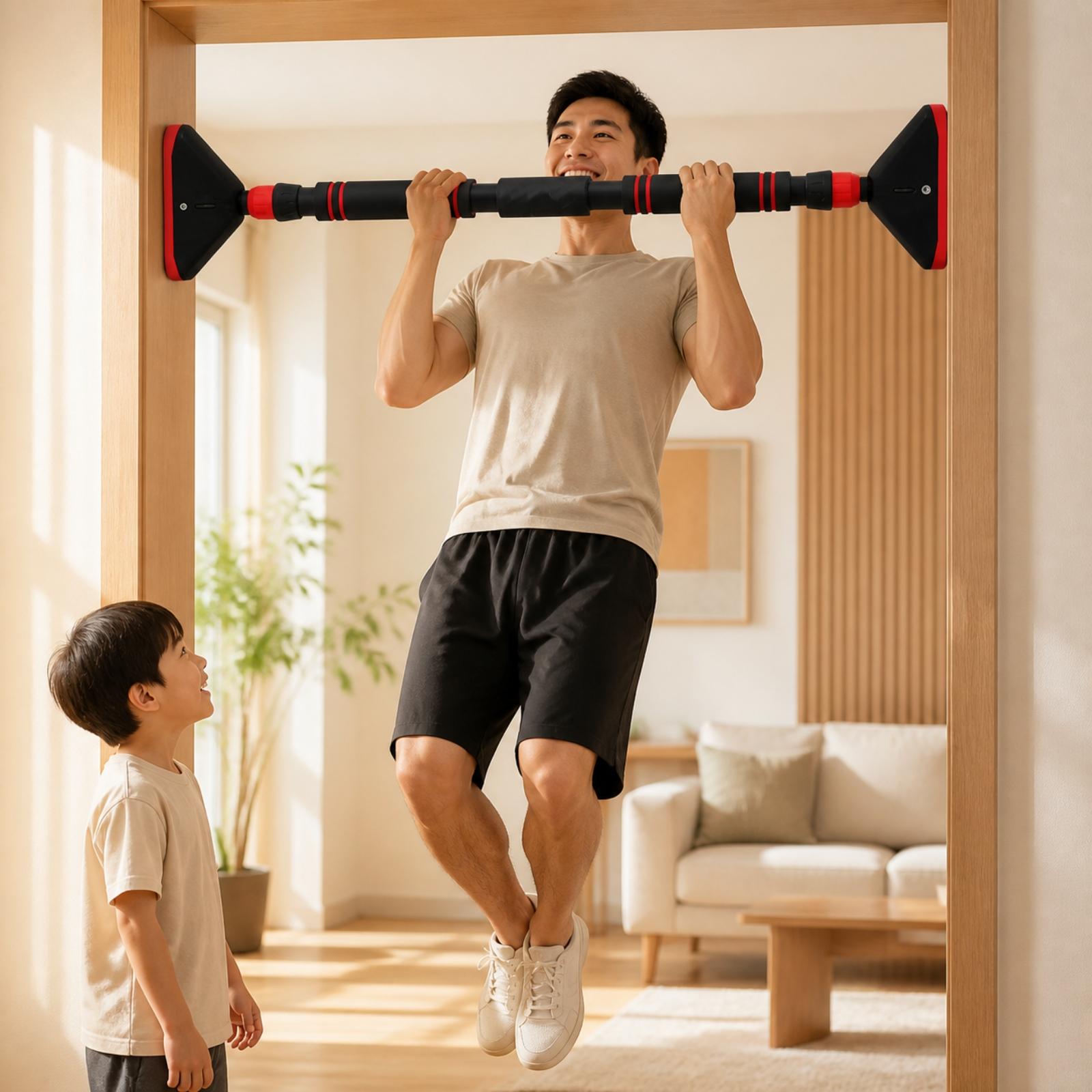 Drążek do podciągania montowan – Door Pull Up Bar No Screw recenzja i cena