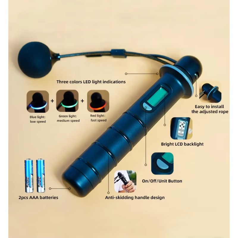 Gorąca wyprzedaż hurtowa liczn – Smart Jump Rope Digital Counter recenzja i cena