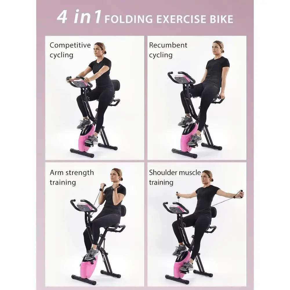 Rower treningowy 4 w 1 do ćwic – Exercise Bike Magnetic Resistance recenzja i cena