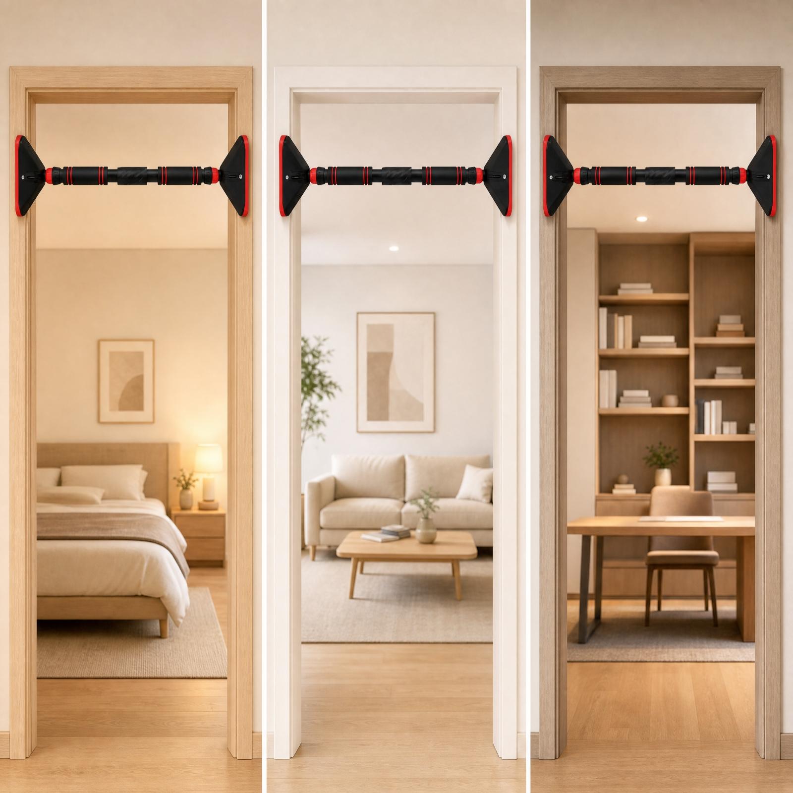 Regulowany drążek do ćwiczeń n – Door Pull Up Bar No Screw recenzja i cena