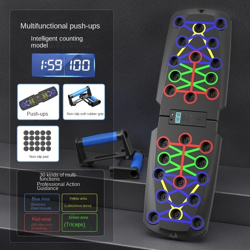 Zestaw desek do pompowania Prz – Push Up Board Foldable Multi Function recenzja i cena