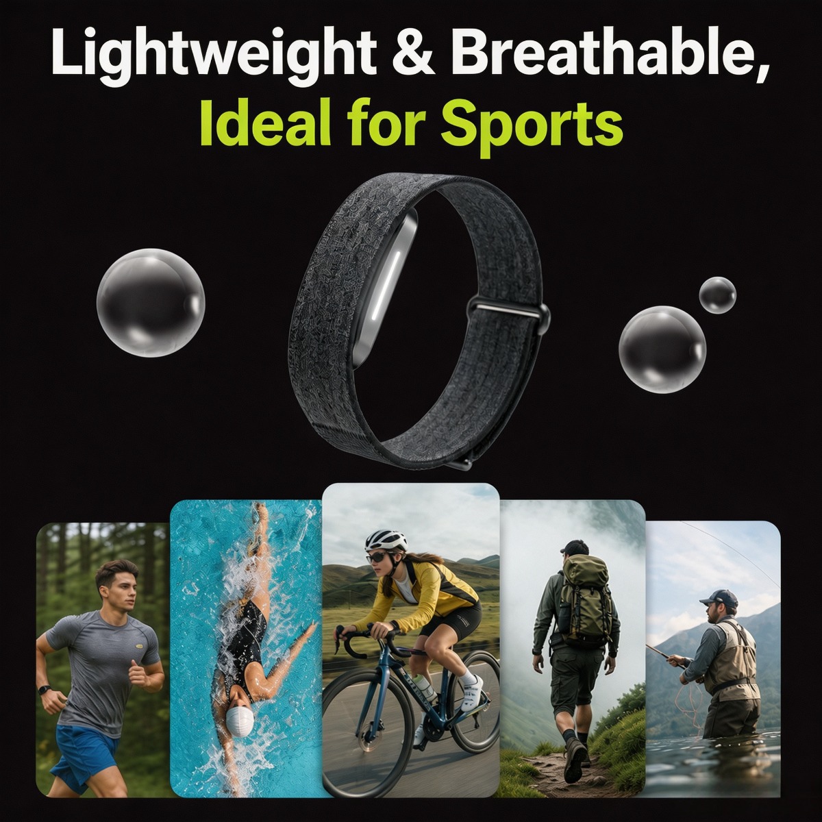 Lekka, oddychająca opaska na n – Resistance Bands Set With Handles recenzja i cena