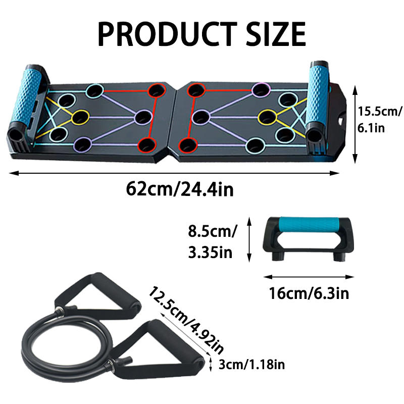 Przenośny, wielofunkcyjny zest – Push Up Board Foldable Multi Function recenzja i cena