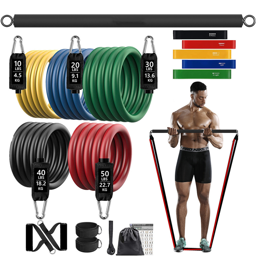 150lb Fitness Booty opaska ela – Pilates Bar Kit With Resistance Bands recenzja i cena